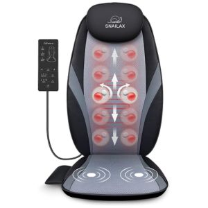 Snailax Shiatsu Massage Chair Pad with Heat